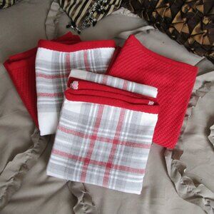 lot of 100% cotton kitchen towels